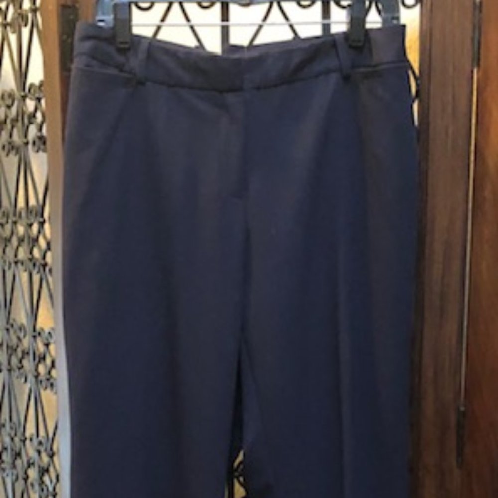 Navy Blue Slacks Size 14 Curvy Fit